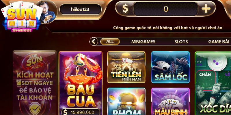 Kinh nghiệm chơi game bài Sâm Lốc SUNWIN