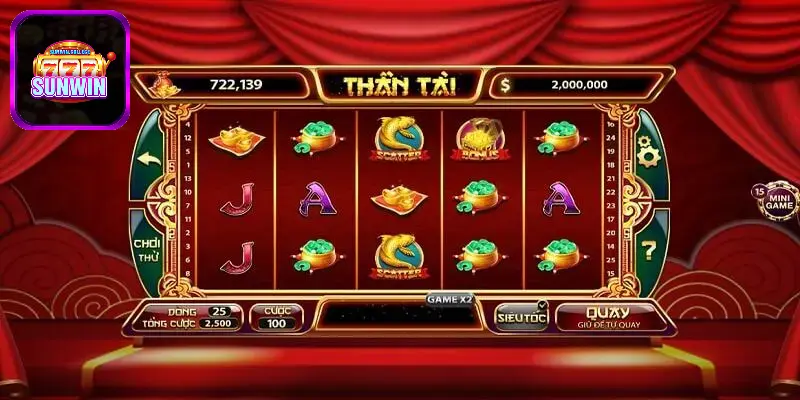 Luật chơi game slot game Thần tài không khó